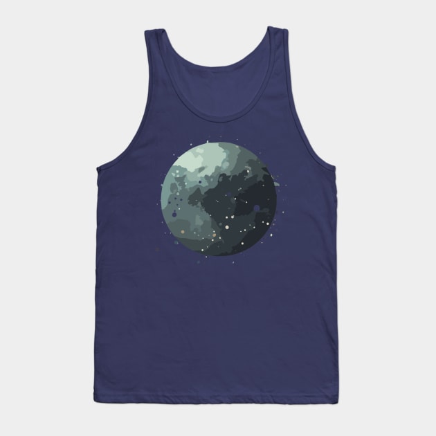 Mercury Planet Means Tank Top by #eeeaaaf